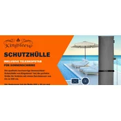Northix Prevleka za senčnik O350 cm, vremensko odporna, poliester odporen na UV žarke