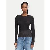 Guess Jeans Bluza W6BR04 Z1247 Črna Slim Fit