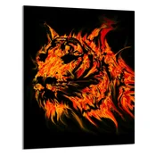 shumee STEKLENA REZALNA DESKA 40x52 Tiger