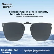 Sanmuchuan Unisex naocare za sunce, Crne