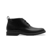 Clarks za moške. 26183249 Usnjeni čevlji Aldwin Mid GTX black (41.5), Črna, Ravna stran, Čipke, Priložnostno
