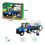 Kocke blocki traktor sa dodatkom 180pcs ( 76/0355 )
