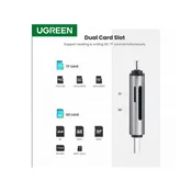 Ugreen 2v1 USB 3.0/USB-C čitalec kartic - box