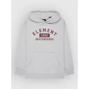 Element Home Team Kids Hoodie mid grey heather