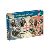 Model Kit figurice 6189 - Drugi svjetski rat - Slobodno francusko pješaštvo (1:72)