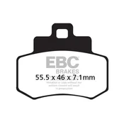 Klocki hamulcowe EBC SFA356 skuterowe (kpl. na 1 tarcze)