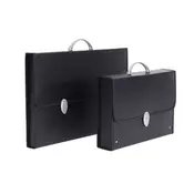 FOLDER A4 27x37x5 CRNI PLATNENE IVICE SA KOPCOM