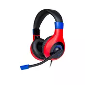BIGBEN slušalke MARIO (Nintendo Switch), rdeče-modre