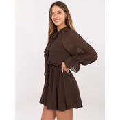 Dress-MI-SK-A1554.26-brown