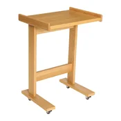 Stranska mizica v hrastovem dekorju 35x48 cm Less – Hübsch