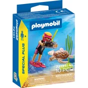 PLAYMOBIL 72151 - potapljačica z želvo - 1 k.