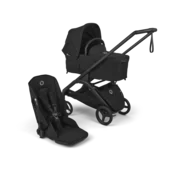 Bugaboo - Otroški voziček Dragonfly Plus - Heritage Black (2v1)