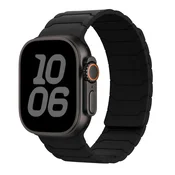 BStrap Armor Magnetic pašček za Apple Watch 42/44/45/46/49mm, black