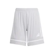 ADIDAS PERFORMANCE Sportske hlace Squadra 25 siva / bijela