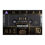 MAXELL MX-S Metal 60 kazeta s vrpcom
