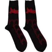 Judas Priest Nogavice Trident Pattern Black 40-45