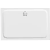 Tuš pladenj Rea Belmond White 80x100 Chrome