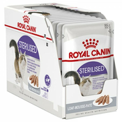 ROYAL CANIN Vlažna hrana za macke preko 12 meseci starosti, u formi paštete Sterilised loaf 85gr x 12kesica