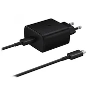 Samsung hišni polnilec Super Fast Charge EP-TA845XBE 45W + kabel EP-DX510JBE TYPE C črn - original (Bulk)