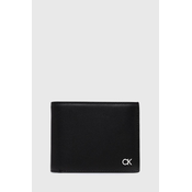 Kožni novcanik Calvin Klein za muškarce, boja: crna