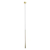 MAXLIGHT P0485 - LED luster na sajli COFFEE LED/7W/230V precnik 3 cm zlatna