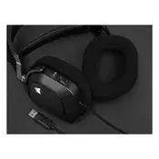 Corsair Slušalice HS80 CA-9011237, USB, Žične, Crne