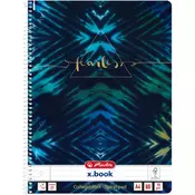 Herlitz zvezek A4, 80 listov, črtan, New Batik Fearless