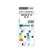Point S 4 celoletna pnevmatika 195/65R15 91H 4 Seasons 2 M+S