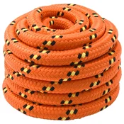 vidaXL Rop za čoln 4 mm 5 m Oranžna