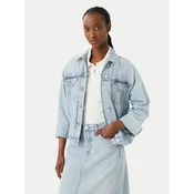 Tommy Jeans Jeans jakna DW0DW23471 Modra Relaxed Fit