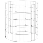Vidaxl Vrtni kompostnik O50x50 cm pocinkano jeklo