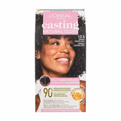 L’Oréal Paris Casting Creme Natural Gloss polutrajna boja za kosu nijansa 123 BLACK GANACHE