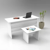 Hanah Home Kancelarijski set Beli