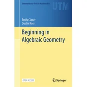 Beginning in Algebraic Geometry