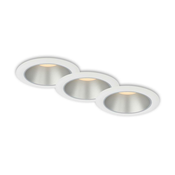 Briloner 7041-036 - SET od 3 LED ugradne plafonske svetiljke za kupatilo LED/4,9W/230V bela