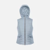 Blue womens vest Geox Ascythia - Womens