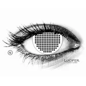 WHITE MESH barvne leče - -4.00