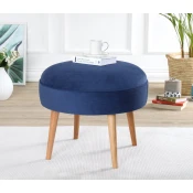 Atelier del Sofa Tabure 52x44cm, Tamnoplavo