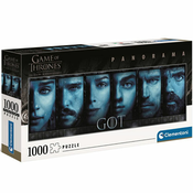 Clementoni Panorama sestavljanka, 1000 delov, Game Of Thrones