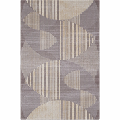 Siva volnena preproga 100x180 cm Shades – Agnella
