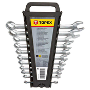 Topex Ključ z nastavkom za vilice, 6 -22 mm, 12 kosov | TOPEX 35D757