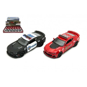 Kinsmart Chevrolet Camaro policijski/gasilski avto 12cm kovina/plastenke 2 barvi zložljiv