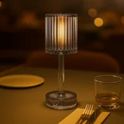 Milagro Milagro SIMPLE Smoked – brezžična namizna LED svetilka