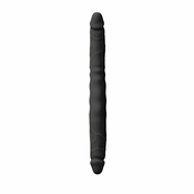 Silikonski dvostruki dildo crni – Double Pleasure