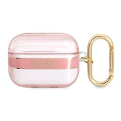 Ovitek Guess Strap Collection za AirPods Pro, roza