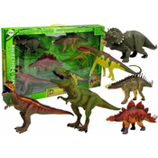 Dinosaur Set Big Figures Models 6 pieces StegosaurusGO – Kart na akumulator – (B-Stock) crveni