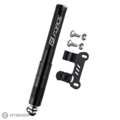 FORCE HOSE 2.0 mini črpalka s cevjo, črna