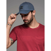 Ombre Mens logo baseball cap - navy blue