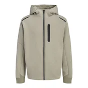 JACK & JONES Jopa na zadrgo JCOFusion greige/črna