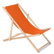 slomart Leseni ležalnik GreenBlue GB183, bukev, oranžni